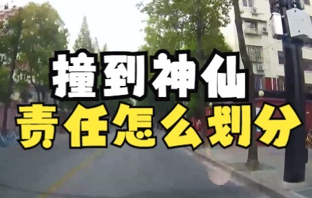 撞到神仙，责任怎么划分