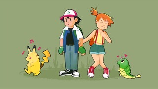 [SPEED PAINT] Kenapa Misty Ikut Perjalanan Ash?