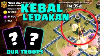 DUA PASUKAN YANG KEBAL LEDAKAN TOWNHALL 14  COC INDONESIA