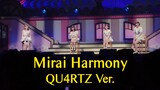 「4K」 Mirai Harmony - QU4RTZ Acoustic ver. [ LYRICS/EN/ID ]