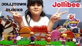 March 2019 JOLLIBEE JOLLITOWN BLOCKS- Jolly Kiddie Meal Complete Set of 5 Toys