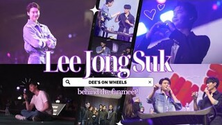 LEE JONG SUK IN MANILA! Behind the fanmeet! #deesonwheels #deesroom