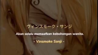 ingat kata-kata sanji