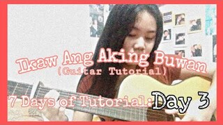 IKAW ANG AKING BUWAN inspired by maxinejiji's Love Without Boundaries(GUITAR TUTORIAL) | Kyle Antang