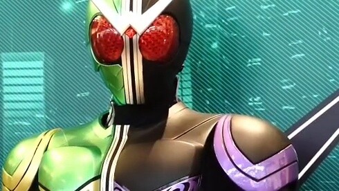 This appearance is so cool... Kamen Rider W fan meeting