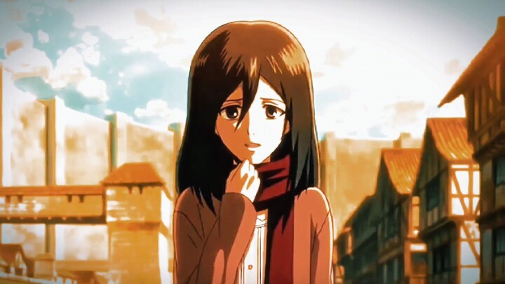 Cantikan waktu kecil Mikasa nya