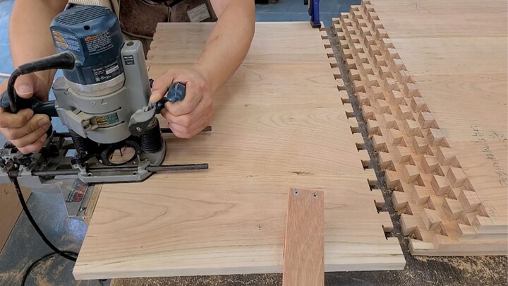 What is the essentials of engraving machine to create dovetail tenon? Cherry and Chilean pine boxes【