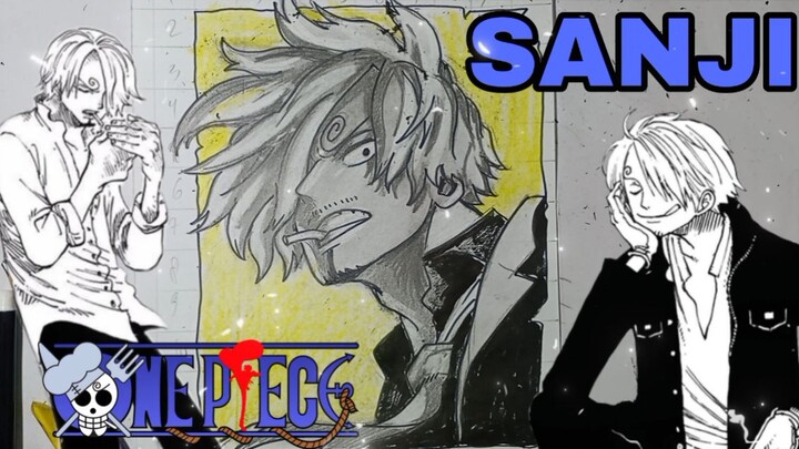 menggambar sanji