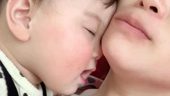 My daughter is like a little kitten—she just loves rubbing against things.