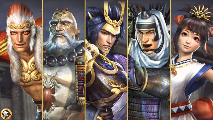 無双OROCHI3 Ultimate モーション集（源義経・弁慶・平清盛・孫悟空・卑弥呼）