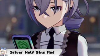 silver wolf costume mod || honkai star rail