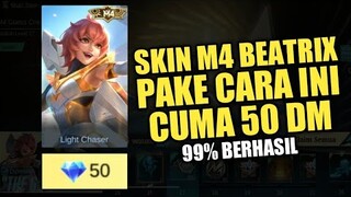 BUG SKIN M4 BEATRIX 50 DIAMOND PAKE CARA INI! KATANYA DI JAMIN 99% BERHASIL