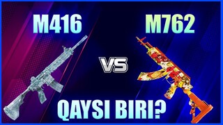 M416 vs M762 Beril PUBG Mobile da qaysi biri zo'r? Test qilamiz.