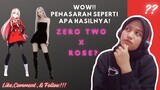 MENGGAMBAR ZERO TWO DI DIGABUNG DENGAN ROSE BLACK PINK!!? 🤔 Bagaimana hasilnya ?!