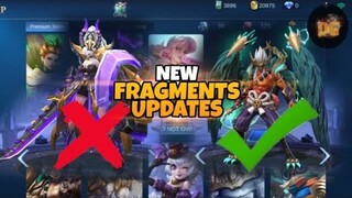 FRAGMENTS SHOP UPDATES FOR OCTOBER 2020 in Mobile Legends