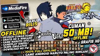 NGAK PAKE RIBET! Game Naruto Android FULL Offline Cuman 50MB Doang! - Grafis HD & Ringan Nih!