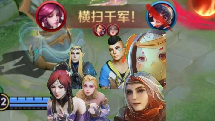 鲁班同学，你去解决一下对面三个坦克