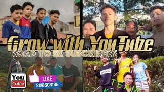 Grow with YouTube, Motivational video for aspiring Youtubers (road to 5k subcribers