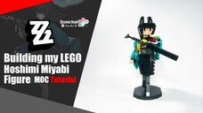 LEGO Zenless Zone Zero Hoshimi Miyabi Figure MOC Tutorial | Somchai Ud