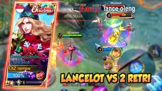 LANCELOT VS 2 RETRI ? LAWAN META FANNY, YSS BERAT BOSS WKWKKWW