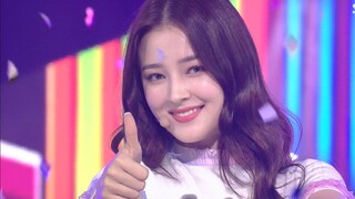 Birthday update! The cover art is hinting for likes—Momoland dancing and liking, with one-click outf