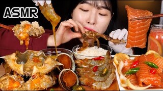 ASMR MUKBANG| 밥도둑 장특집🦀 직접 만든 간장게장, 전복장, 새우장, 연어장 먹방 & 레시피 KOREAN POPULAR FOOD EATING