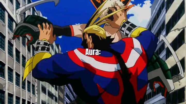 DEKU & BAKUGOU vs ALL MIGHT 🔥🔥