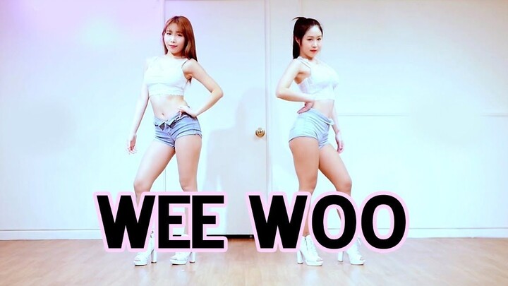 Cute cover dance of PRISTIN's WEE WOO! | Waveya