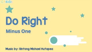 Do Right Minus One | Instrumental with Lyrics
