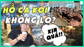 ĐỘT NHẬP QUÁN CAFE CÁ KOI KHỔNG LỒ TIỀN TỶ CỦA THẦY GIÁO BA Ở QUẬN 12 | WARZONE VLOG 328