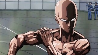 One Punch Man: "Saitama took part in the hero physical fitness test and easily passed all the test i