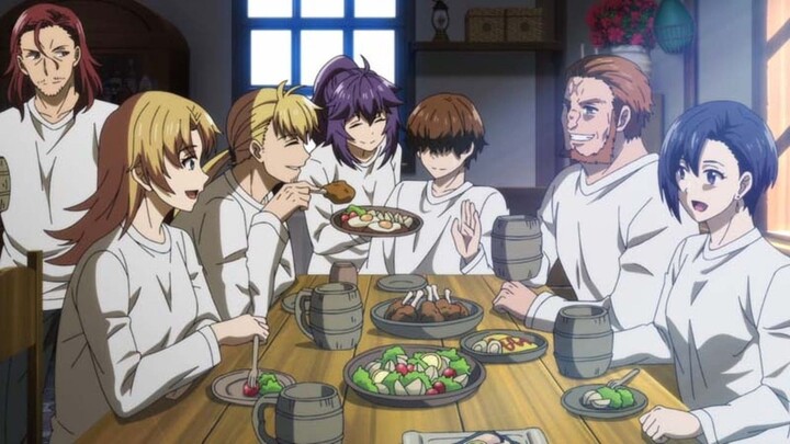 Dark Banget Animenya 💀💀, Karakter yang Kelihatan Harmonis di Bikin Jadi Ayam Sayur Plus darah 💀💀