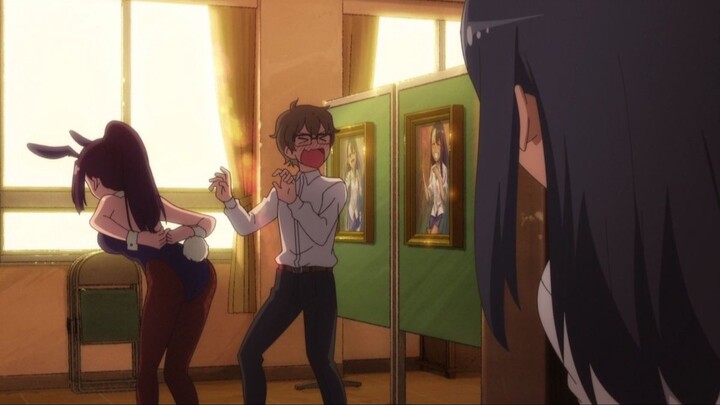 momen kocak bunny girl senpai