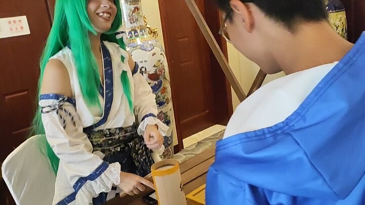 Saya pernah mengundi di Beijing dan mendapat tiga nomor undian yang buruk berturut-turut (hahaha tem