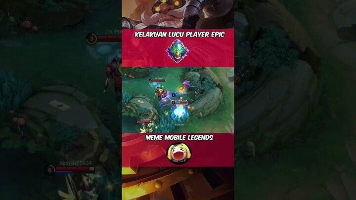 kumpulan momen lucu para Anomali rank epic #mobilelegends #absurdhumor #mlbb