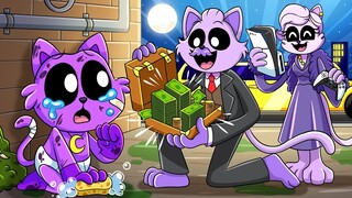 ¡CATNAP ADOPTADO POR TRILLONARIOS! Poppy Playtime Animación