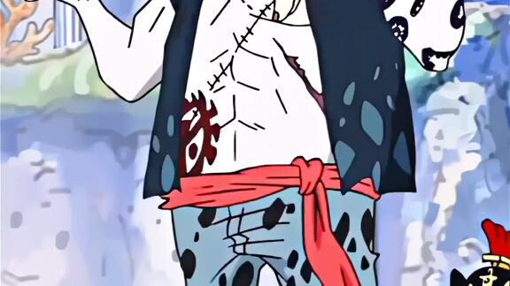 Momen dimana Luffy menunjukan houshoku haki miliknya