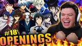 Reacting to ANIME Openings for the FIRST TIME #18