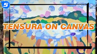 TenSura On Canvas. Sticky Substance. A Lake In Ukraine. Slime Painting._5