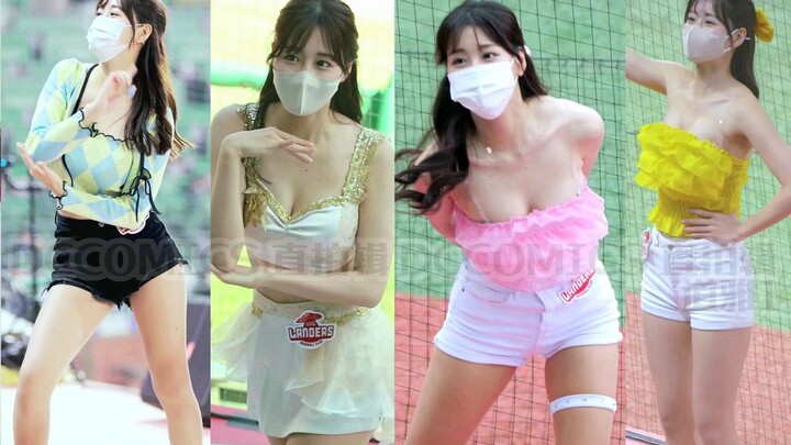 【4K直拍辑】啦啦队长 道雅 刚好的小性感颤动的心！ 高跟鞋-Brave girls POP/STARS-K/DA 棒球队歌 舞蹈翻跳 #DCCOMICS直拍辑