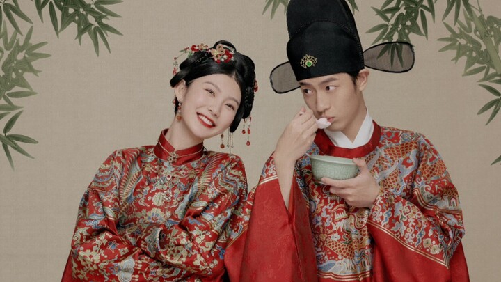 We’ve prepared two more 6,000-yuan wedding photo packages for our dear viewers—this time in festive 