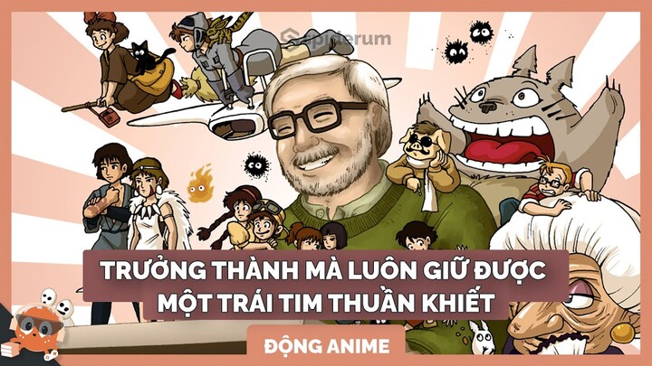 Hayao Miyazaki và những giấc mơ bay của Ghibli | Spiderum Giải Trí | Nga Levi | Động Anime