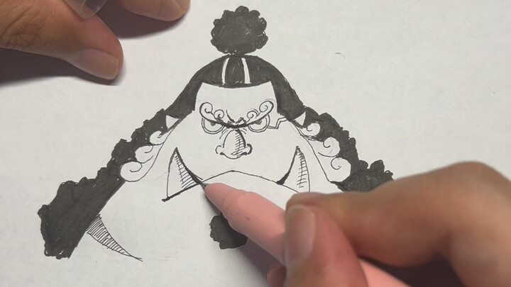 How to Draw One Piece’s Jozu, the Boss