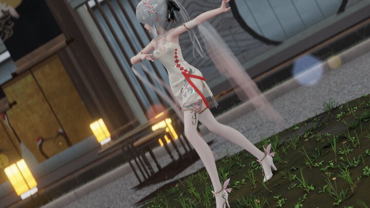 【4K·古风·极致渲染】忽然清风 惹一池落花~