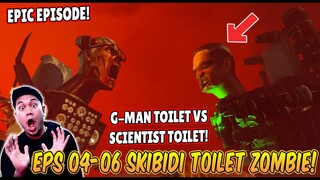 EPISODE BARU 04-06 SKIBIDI TOILET ZOMBIE UNIVERSE! SCIENTIST TOILET ZOMBIE VS G-MAN TOILET!