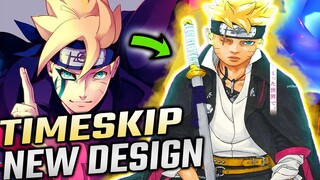 Boruto's NEW TIMESKIP DESIGN Revealed! Sasuke's Fate Still Unknown