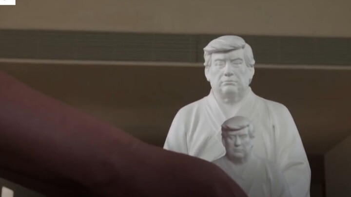 Trump, who is known as "Buddhist in the West", has become popular abroad. Foreign media interviewed 