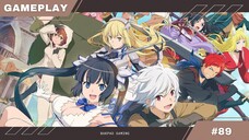 Asik banget Hestia jadi healer😆😆 - DanMachi BATTLE CHRONICLE Gameplay