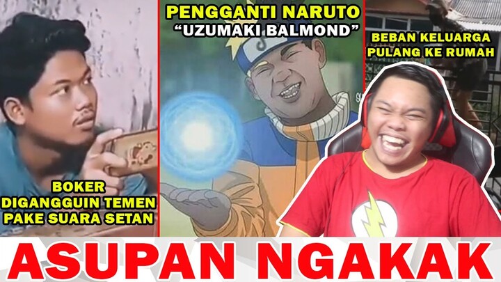 PENGGANTI NARUTO, B0KER DIGANGGUIN TEMEN SUARA SETAN, BEBAN KELUARGA PULANG KE RUMAH - ASUPAN NGAKAK