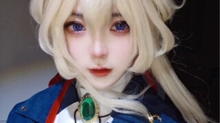 Violet’s cosplay is too difficult for me to shoot!